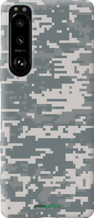 Силиконовый чехол Камуфляж для Sony Xperia 5 III - 1085u-2580 изображение 