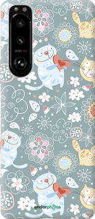 Силиконовый чехол Котята v3 для Sony Xperia 5 III - 1223u-2580 изображение 