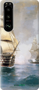 Силиконовый чехол Айвазовский. Корабли для Sony Xperia 5 III - 160u-2580 изображение 