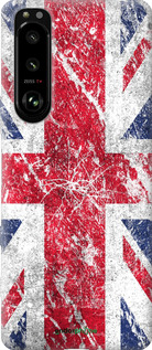 Силиконовый чехол Флаг Великобритании 1 для Sony Xperia 5 III - 386u-2580 изображение 