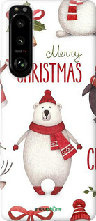 Силіконовий чехол Merry Christmas для Sony Xperia 5 III - 4106u-2580 изображение 