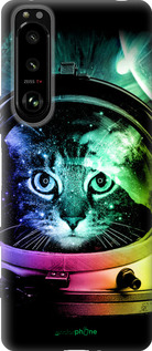 Силиконовый чехол Кот-астронавт для Sony Xperia 5 III - 4154u-2580 изображение 