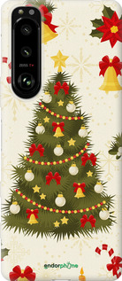 Силиконовый чехол Новогодняя елка для Sony Xperia 5 III - 4198u-2580 изображение 