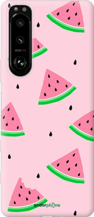 Силиконовый чехол Розовый арбуз для Sony Xperia 5 III - 4314u-2580 изображение 