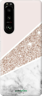 Силиконовый чехол Пастельный мрамор для Sony Xperia 5 III - 4342u-2580 изображение 