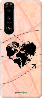 Силиконовый чехол Путешествуй для Sony Xperia 5 III - 4607u-2580 изображение 