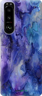 Силиконовый чехол Мрамор 7 для Sony Xperia 5 III - 4802u-2580 изображение 