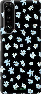 Силиконовый чехол Цветочный для Sony Xperia 5 III - 4900u-2580 изображение 