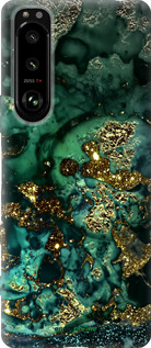 Силіконовий чохол 'Мармур золото багатство' для Sony Xperia 5 III зображення 7