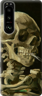 Силиконовый чехол Винсент Ван Гог. Череп для Sony Xperia 5 III - 5544u-2580 изображение 