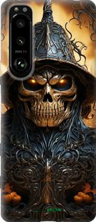 Силиконовый чехол Череп 2 для Sony Xperia 5 III - 5652u-2580 изображение 