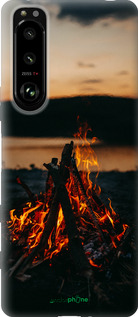 Силиконовый чехол Огонь для Sony Xperia 5 III - 6021u-2580 изображение 