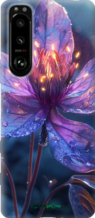 Силиконовый чехол Магический цветок для Sony Xperia 5 III - 6038u-2580 изображение 
