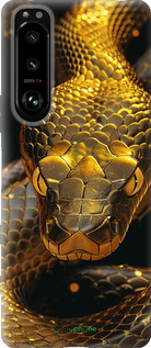 Силиконовый чехол Golden snake для Sony Xperia 5 III - 6072u-2580 изображение 
