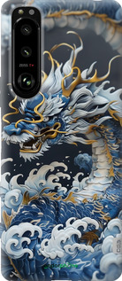 Силиконовый чехол Водяной дракон для Sony Xperia 5 III - 6113u-2580 изображение 