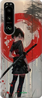 Силиконовый чехол Сумерки воина: Танец с катаной для Sony Xperia 5 III - 6123u-2580 изображение 