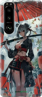 Силиконовый чехол Гейша-воин для Sony Xperia 5 III - 6124u-2580 изображение 