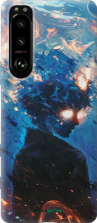 Силиконовый чехол Сатору Годжо для Sony Xperia 5 III - 6129u-2580 изображение 