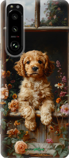 Силиконовый чехол Щенок cocker spaniel для Sony Xperia 5 III - 6136u-2580 изображение 