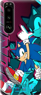 Силіконовий чехол Соник для Sony Xperia 5 III - 6284u-2580 изображение 