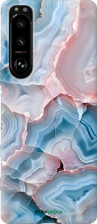 Силиконовый чехол Мрамор для Sony Xperia 5 III - 6306u-2580 изображение 
