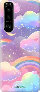Силіконовий чехол Хмари та веселка для Sony Xperia 5 III - 6312u-2580 изображение 