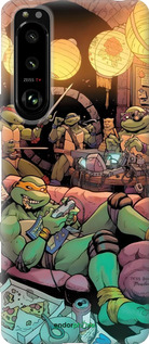 Силіконовий чехол Черепашки ніндзя для Sony Xperia 5 III - 6346u-2580 изображение 