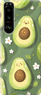 Силиконовый чехол Авокадо для Sony Xperia 5 III - 6380u-2580 изображение 