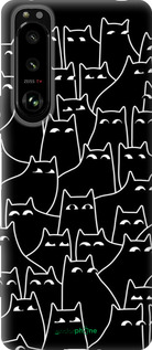 Силиконовый чехол С изображением кошек для Sony Xperia 5 III - 6470u-2580 изображение 