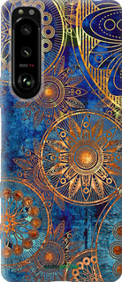 Силіконовий чехол Золотий візерунок для Sony Xperia 5 III - 678u-2580 изображение 