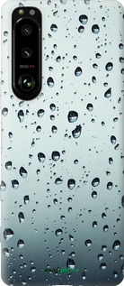 Силиконовый чехол Стекло в каплях для Sony Xperia 5 III - 848u-2580 изображение 