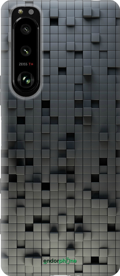 Силиконовый чехол Кубики для Sony Xperia 5 III - 1061u-2580 изображение 