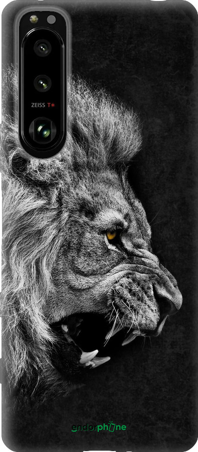 Силиконовый чехол Лев для Sony Xperia 5 III - 1080u-2580 изображение 