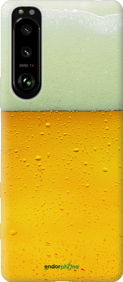 Силіконовий чехол Пиво для Sony Xperia 5 III - 1145u-2580 изображение 