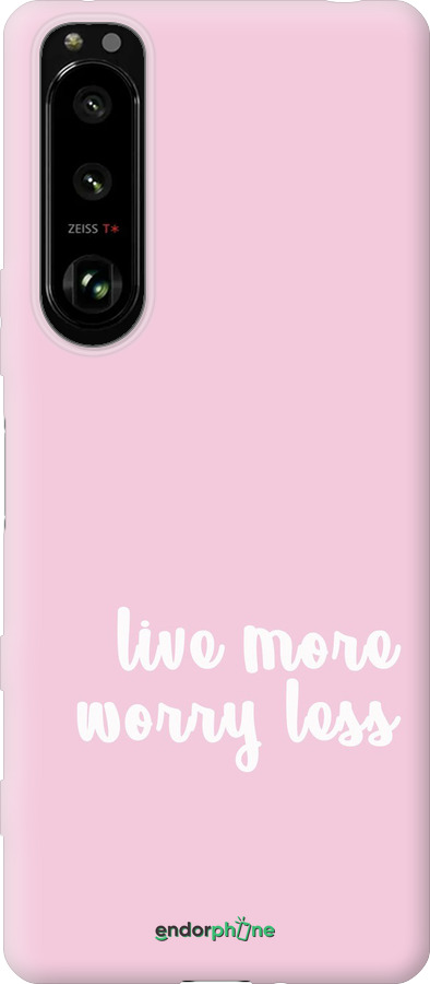 Силиконовый чехол Живи больше для Sony Xperia 5 III - 4347u-2580 изображение 