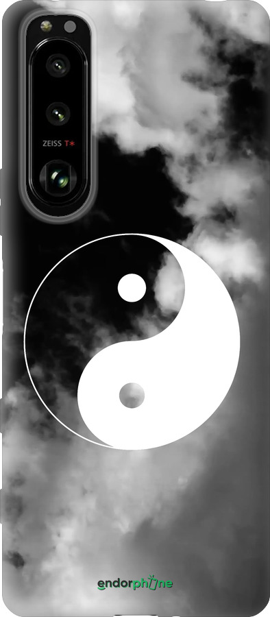 Силиконовый чехол Инь и Янь для Sony Xperia 5 III - 4389u-2580 изображение 