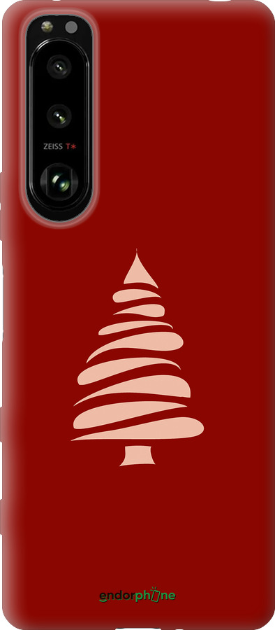 Силиконовый чехол Новогодний 15 для Sony Xperia 5 III - 4628u-2580 изображение 