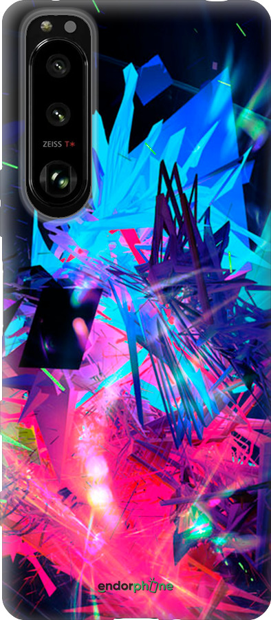 Силиконовый чехол Абстрактный чехол для Sony Xperia 5 III - 4681u-2580 изображение 