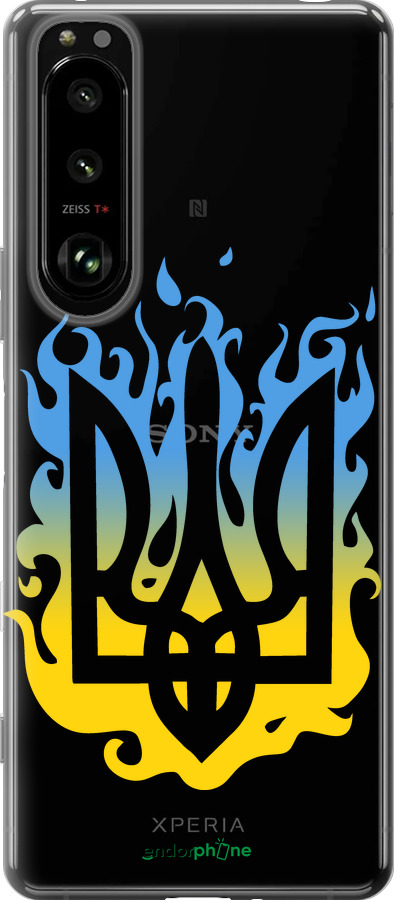 Силиконовый чехол Герб v1 для Sony Xperia 5 III - 5258u-2580 изображение 
