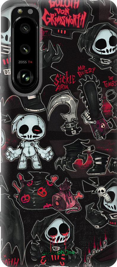 Силиконовый чехол № 5380 для Sony Xperia 5 III - 5380u-2580 изображение 