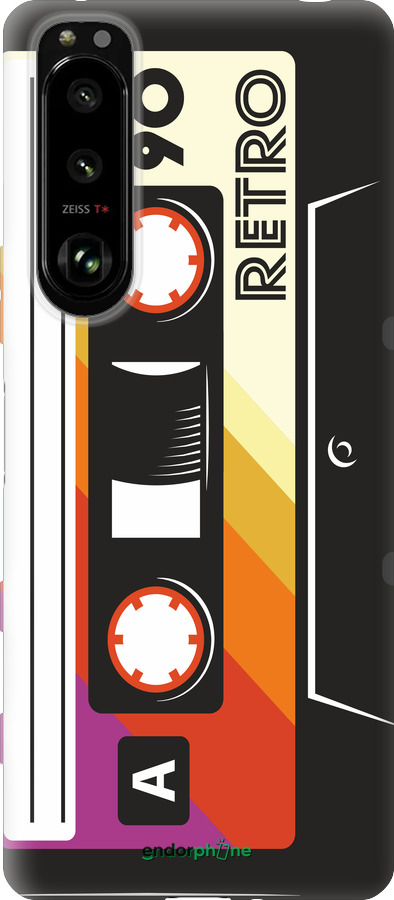 Силиконовый чехол Кассета с90 v4 для Sony Xperia 5 III - 5532u-2580 изображение 