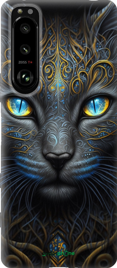 Силіконовий чехол Кішка для Sony Xperia 5 III - 5548u-2580 изображение 