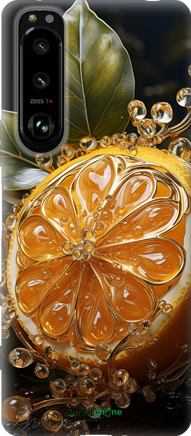 Силиконовый чехол Лимон для Sony Xperia 5 III - 5647u-2580 изображение 