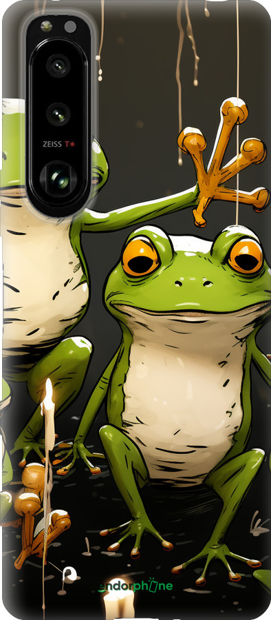 Силіконовий чехол Жабки 2 для Sony Xperia 5 III - 5657u-2580 изображение 