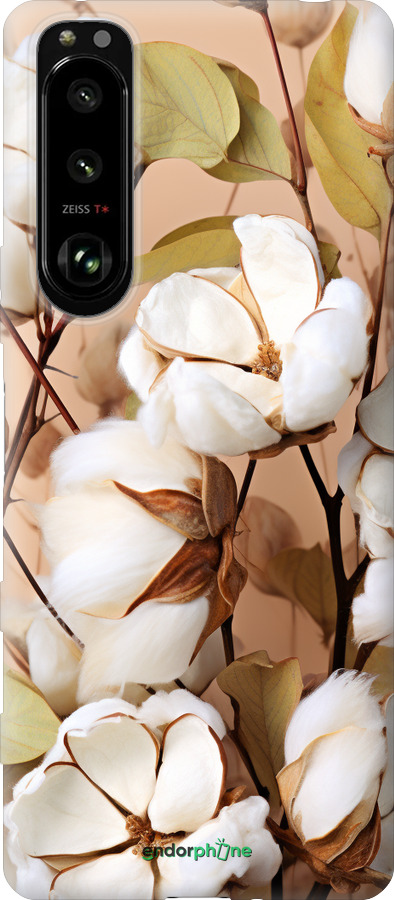 Силиконовый чехол Хлопок для Sony Xperia 5 III - 5665u-2580 изображение 