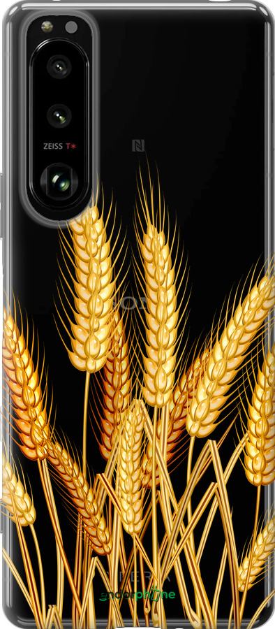 Силиконовый чехол Колоски пшеници для Sony Xperia 5 III - 5866u-2580 изображение 