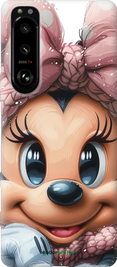 Силиконовый чехол Минни Маус с бантиком для Sony Xperia 5 III - 6055u-2580 изображение 