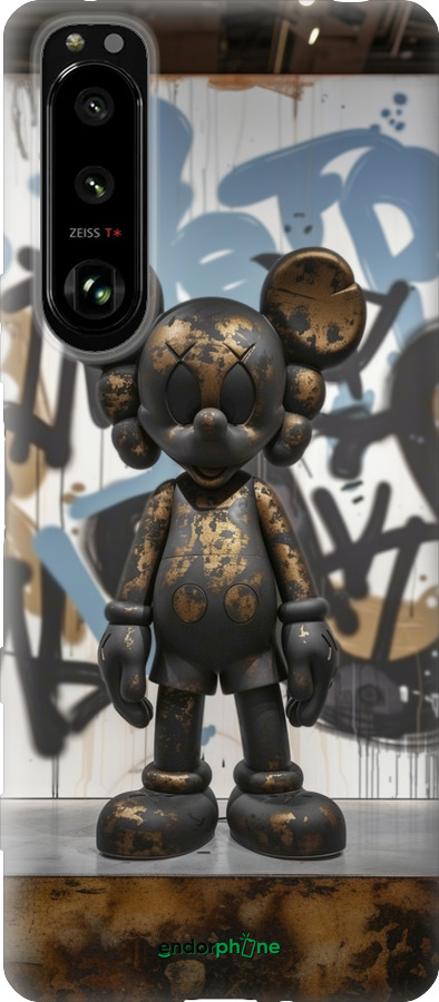 Силіконовий чехол Bronze kaws v2 для Sony Xperia 5 III - 6098u-2580 изображение 