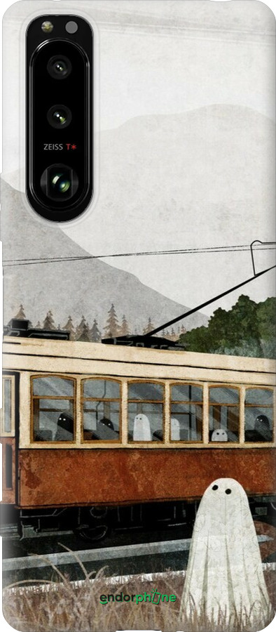 Силиконовый чехол Призрак 2 для Sony Xperia 5 III - 6247u-2580 изображение 