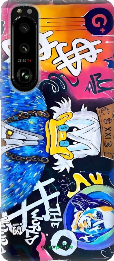 Силиконовый чехол Скрудж 2 для Sony Xperia 5 III - 6285u-2580 изображение 